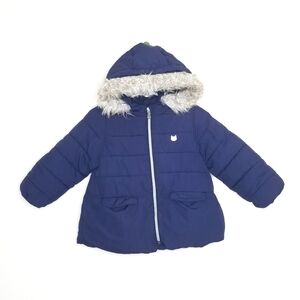 Zara Cat Puffer Coat 18-24m